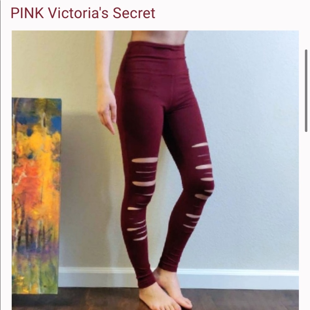 Victoria’s Secret pink brand leggings